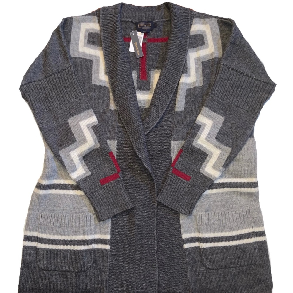 Pendleton Alpaca Blend San Miguel Cardigan Sweater - Picture 6 of 7